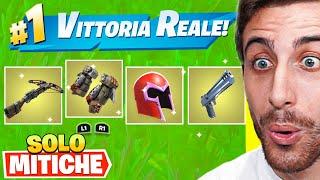 Gioco con SOLO Armi MITICHE e VINCO la Partita! Stagione 3 Capitolo 5 Fortnite ITA!