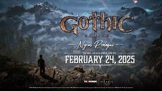 Gothic 1 Remake | Official Nyras Prologue Demo Trailer (PC, PlayStation 5, Xbox Series X|S)