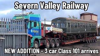 Severn Valley Railway | NEW ADDITION..! 3 car Class 101 DMU from Ecclesbourne Valley Railway