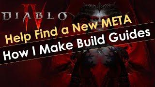 How I Make Diablo 4 Build Guides