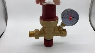 Auto filling valve, pressure reduce valve