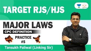 Major Laws: CPC Definition | Judiciary Exams | Tansukh Paliwal