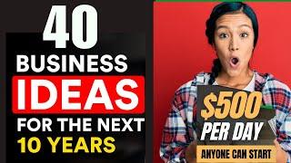 40 SMALL BUSINESS IDEAS IN AUTRALIA 2025 | MOST PROFITABLE BUSINESS IDEAS IN AUSTRALIA