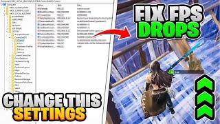 How To Fix Stutters & Freezes in Fortnite!  (Easy FPS Drops Fix)