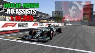 F1 2021 / HOTLAP MONZA / 1:19.265 / NO ASSISTS / PS4