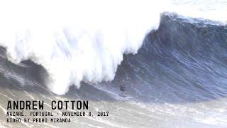 Andrew Cotton's back-breaking wipeout at Nazaré