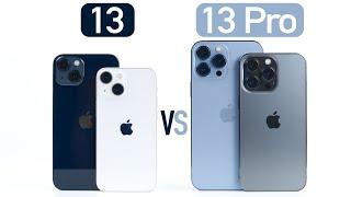 iPhone 13/13 mini vs iPhone 13 Pro/13 Pro Max - Vergleich | Das sind die Unterschiede