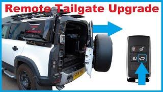 Land Rover Defender L663 - Remote Keyfob Tailgate Rear Door Release Upgrade +  battery save !