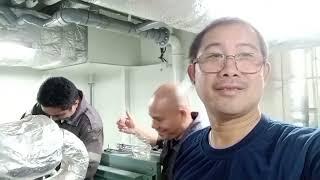 Air condition compressor change oil procedure, Chief Meloy, Seamans life