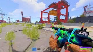 Cheating in rust on offical server ft. deysnc