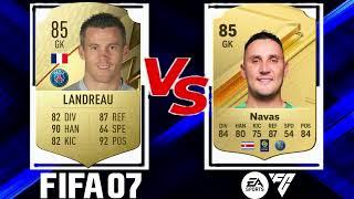 Ligue 1's Top Players  FIFA 07 vs EAFC 24