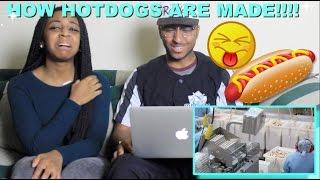 Couple Reacts : How Hot Dogs Are Made Reaction!!!!