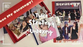 Unboxing Twice's Strategy Mini Album!