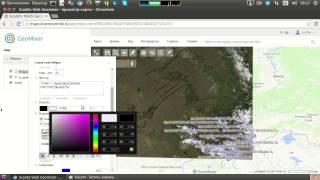 GeoMixer. Редактирование стилей слоев карты