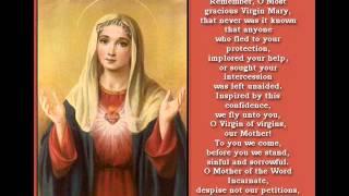 MEMORARE PRAYER TO BLESSED VIRGIN MARY VERY POWERFUL