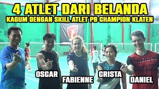 Atlet Belanda Latihan Bareng Atlet PB Champion Klaten