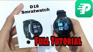 FitPro Tutorial | D18 FitPro Smart Watch Full Tutorial Video | How To SetUp FitPro Smart Watch