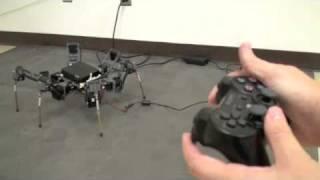 Sixaxis Controlled Hexapod