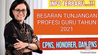 INFO BESARAN TUNJANGAN PROFESI GURU (TPG) TAHUN 2021