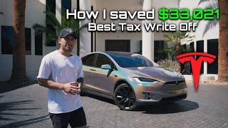 How I saved 33k on a Brand New Tesla | Section 179 Tax Deduction (2022)