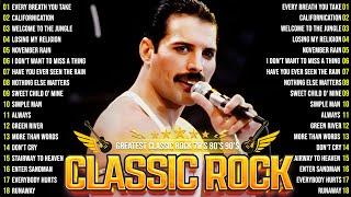 Top 100 Classic Rock Songs Of 80s 90sAC/DC, The Eagles, Queen, Def Leppard, Guns N Roses, Aerosmith