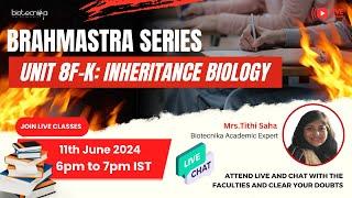 CSIR NET Brahmastra Series - Unit 8F-K: Inheritance Biology Important PART C Question Discussion