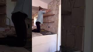 How to install a Stone Backsplash