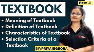 Meaning of Textbook | Understanding Disciplines and Subjects | B.Ed. and Other Teaching Exams |