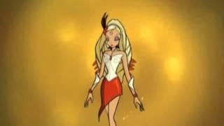 Winx Club - Vortex of Flame -  Diaspro's transformation