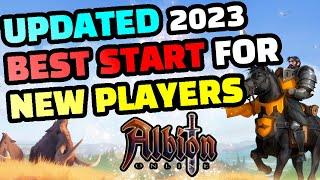 The BEST POSSIBLE START For New Players! Albion Online Beginners Guide 2023 Edition