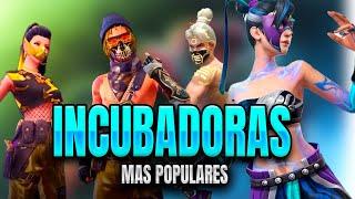 Las 7 Incubadoras más Populares de Free Fire