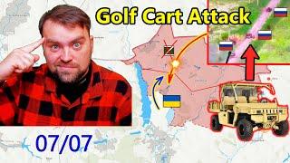 Update from Ukraine | Ukraine Repelled Ruzzian Golf Cart Attack in Kharkiv