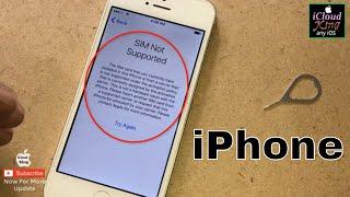 how to unlock sim not supported️ iPhone for any carrier with icloud Unlock any iOS 2024