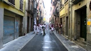 Pamplona Bull Run Post Run 13/07/13