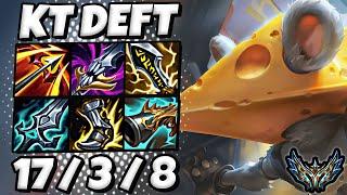 Twitch vs Jinx ADC [ KT Deft ] Patch 14.8 Korea Challenger 