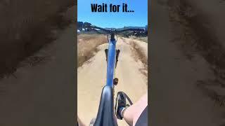 Son crashes!  #mtb #mtblife #crash #mountainbiking #california #bikepark #shorts #short #shortvideo