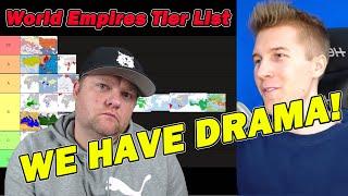 History Teacher Reacts to Drew Durnil's World Empires Tier List