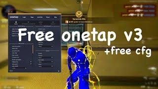 Onetap v3 crack hitting P  +free cfg