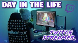 Day in The Life:  FULL TIME TWITCH STREAMER