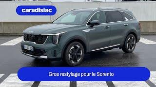 Essai - Kia Sorento Restylé : 7 places, hybride rechargeable ou non