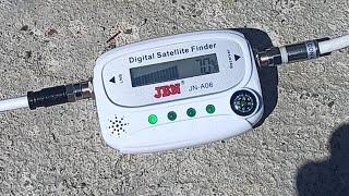 Satellite Finder Signal Meter || dB meter || Dish meter