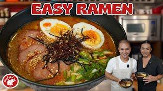 10 MINUTES MAY RAMEN KA NA! Easy Homemade Ramen | Chef RV