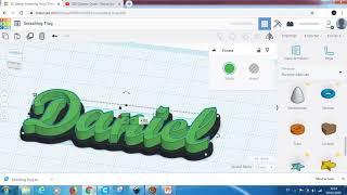 Como hacer un llavero con borde para impresión 3D