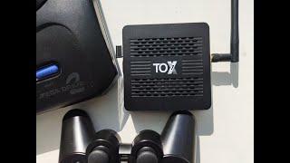 Обзор работы эмулятора SEGA Mega Drive на android тв бокс TOX1.