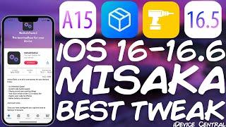 iOS 16.0 - 16.6 A12+ Must-Have MISAKA TWEAK! NoVulnTools2 (Jailbreak Tweaks Without Jailbreak)