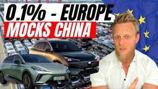 Europes madness reaches new levels; huge taxes on Chinese EVs changed