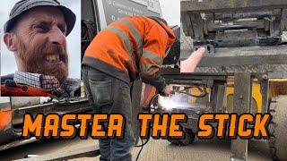 More pressure…. Washers!! How to be a really good stick welder!