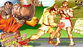 Street Fighter II Turbo: Hyper Fighting - Balrog (Arcade / 1992) 4K 60FPS