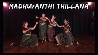 MADHUVANTHI THILLANA | BHARATANATYAM | INDIAN CLASSICAL DANCE | STUDIO J