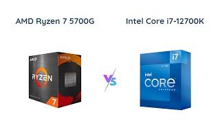 AMD Ryzen 7 5700G vs Intel Core i7-12700K: Which Processor Reigns Supreme?